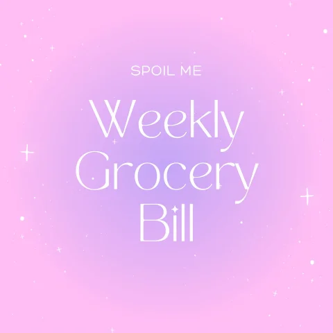 Weekly Grocery Bill
