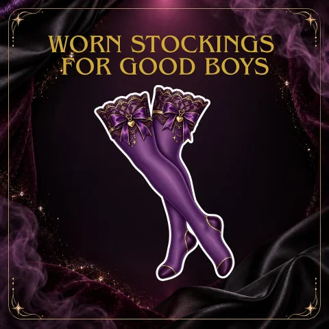 Worn Stockings For Good Boys