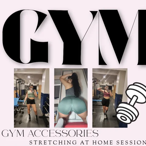 Gym outfits and accessories