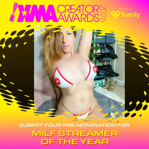 Vote for me for MILF STREAMER OF THE YEAR 2026!