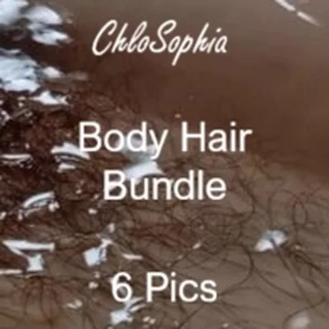 6 photos of my all natural body hair