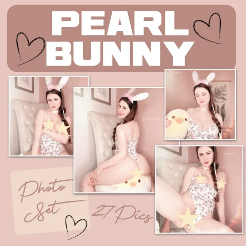 Pearl Bunny Photo Set 27 Pics