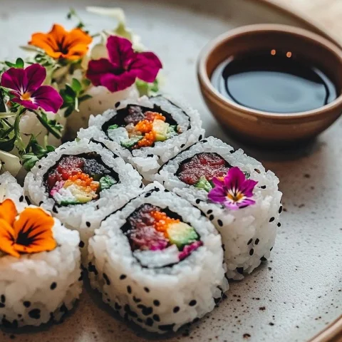 Treat me to vegan sushi