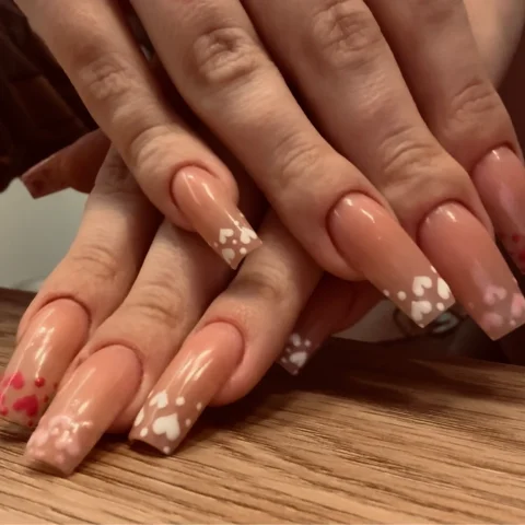 Set hands and long nails 13 photos