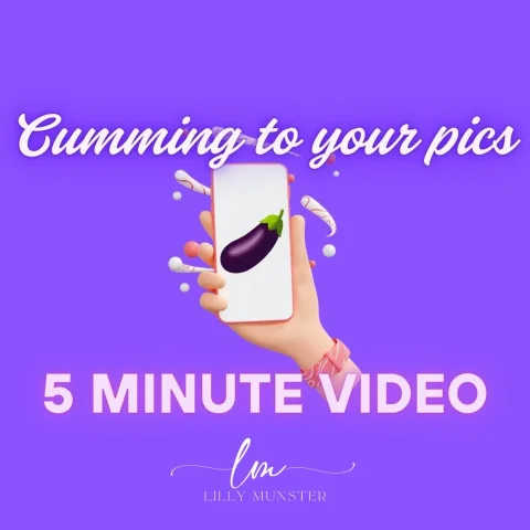 Video Masturbating to Your Dick Pics