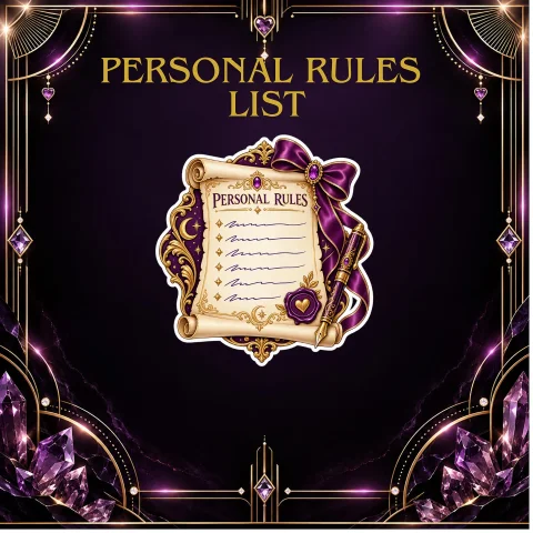 Personal Rules List