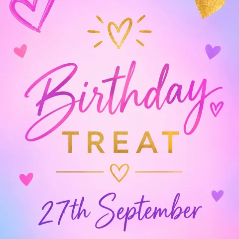 Spoil me for my birthday