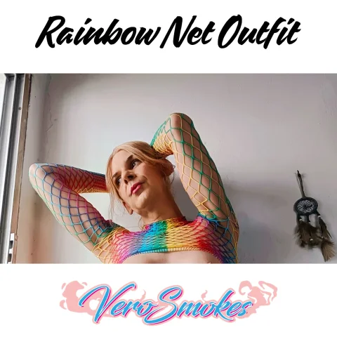 Rainbow Net Photoset