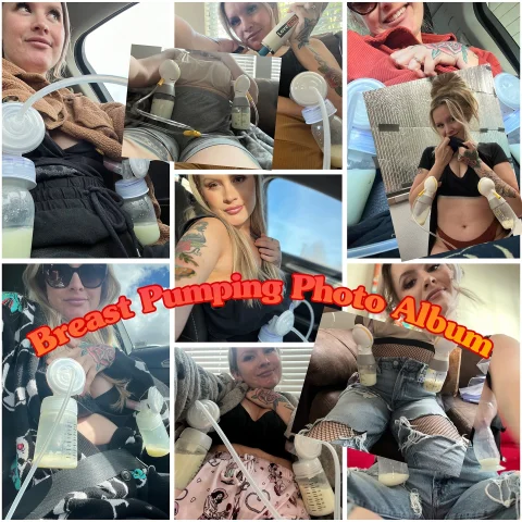 Over 170 Photos MY ENTIRE PHOTO ALBUM OF MY BREAST PUMPING JOURNEY