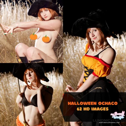 Halloween Ochaco HD Cosplay Photoset