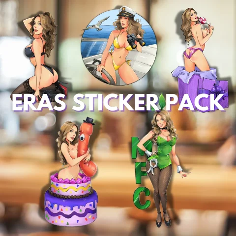 Brielle Day Eras Sticker Pack
