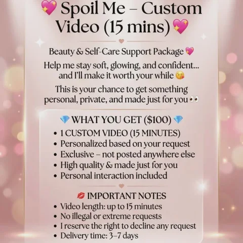 Spoil Me Beauty and Self-Care Support Package
