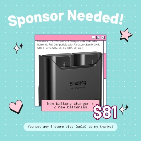 Sponsor New Batteries!