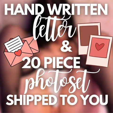 Letter and 20 piece picset