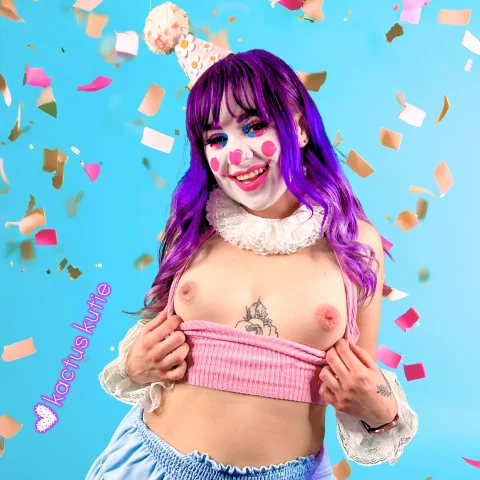 clown photo set