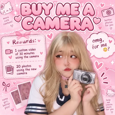 Buy me a camera, read the description