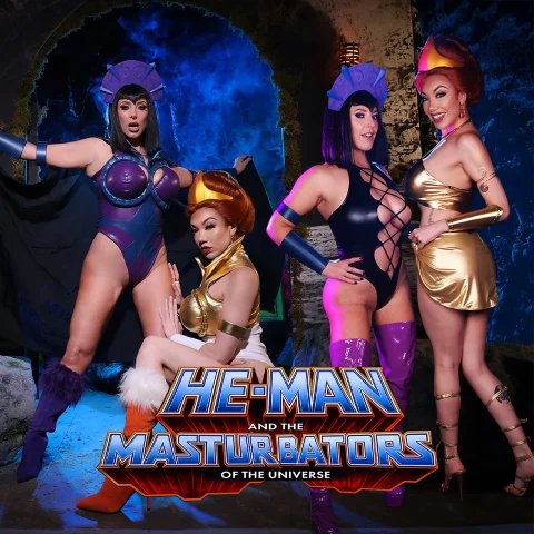 HE-MAN GG PHOTOSET Evil-Lyn VS Teela ft. Angela White