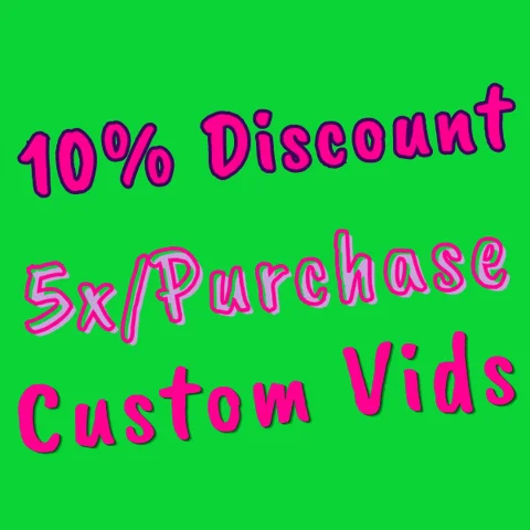 Discount Custom Video Offer 1