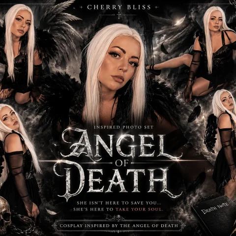 Photo Set Angel of Death  A Dark Fantasy Cosplay