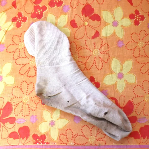 8-Month-Worn Dirty Smelly Sock