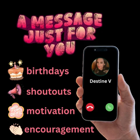 Custom Video Message - Personalized Shoutout, Birthday or Private Request