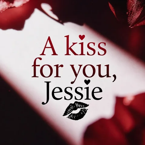 A kiss for you, Jessie