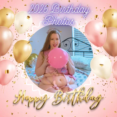 2026 Birthday Photo Set
