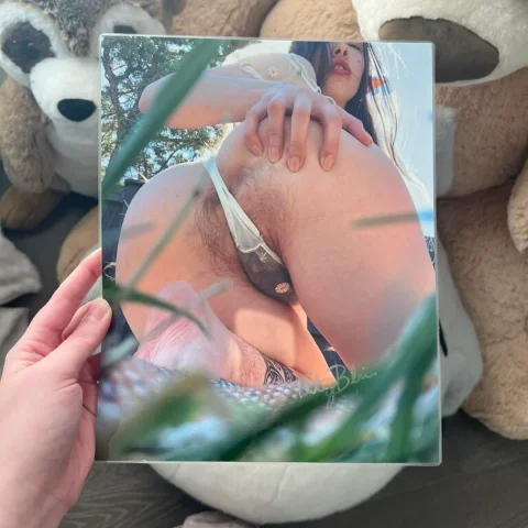 Laminated Signed Print