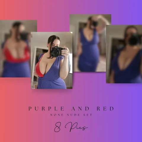 Purple and Red