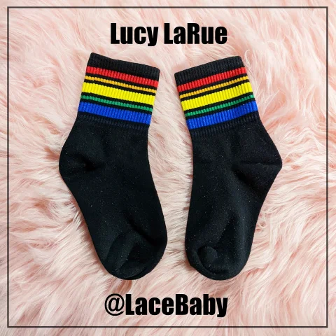 Black Rainbow Socks