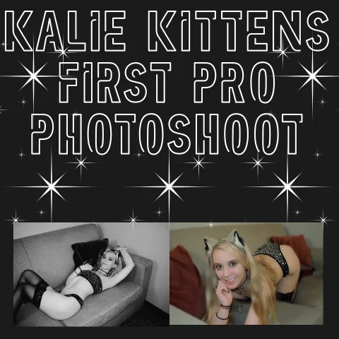 Kalie Kittens First Professional Photo Shoot