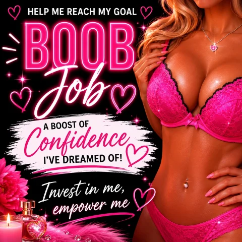 Support My Boob Job Goal