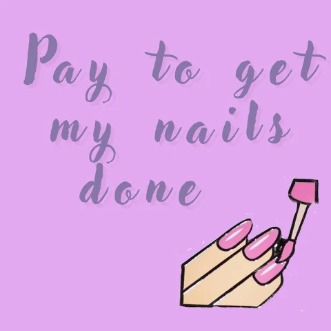 Pay for my manicure