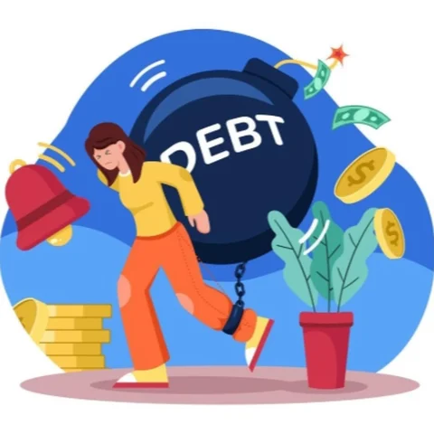 Monthly debt repayment