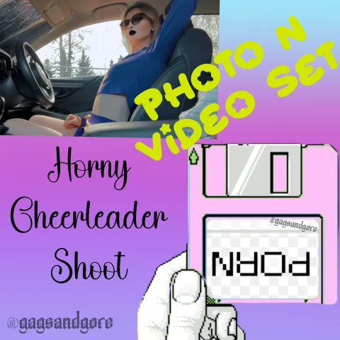 Horny Cheerleader Tease Set