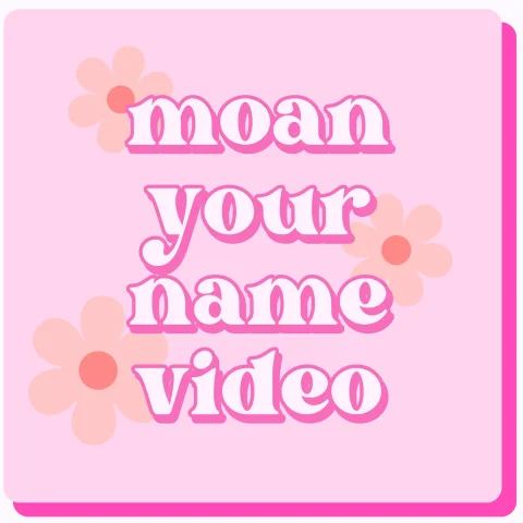 moan your name video
