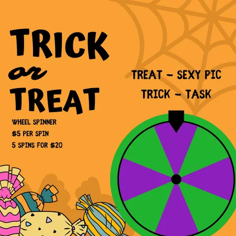 Trick or Treat Wheel Spin