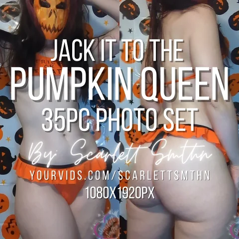 Jack it to the Pumpkin Queen 35pc Photo set