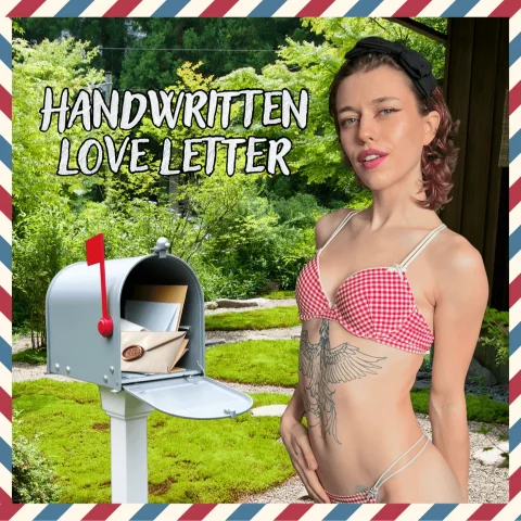 Handwritten Love Letter