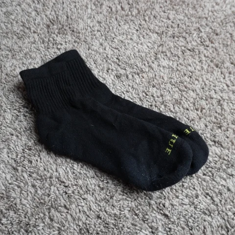 HUE Black Socks