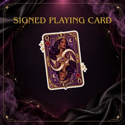 Signed Playing Card