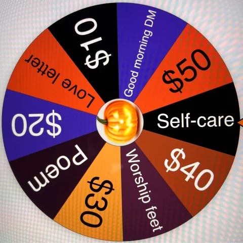 Task or Tribute Wheel Spin