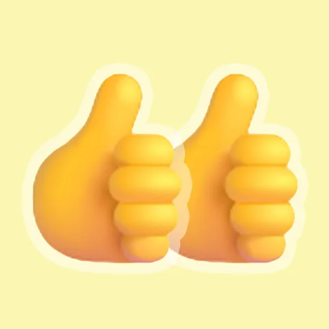 Give me Double Thumbs!