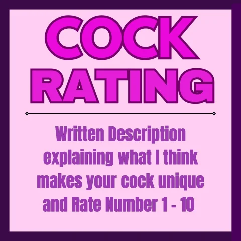 Written Dick Rating