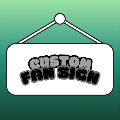 Custom Fan Sign for You