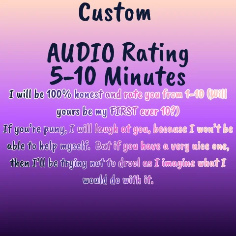 Audio Dick Rating