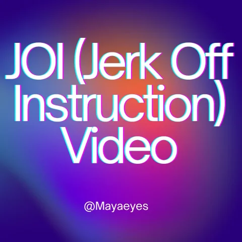 JOI Jerk Off Instruction Video