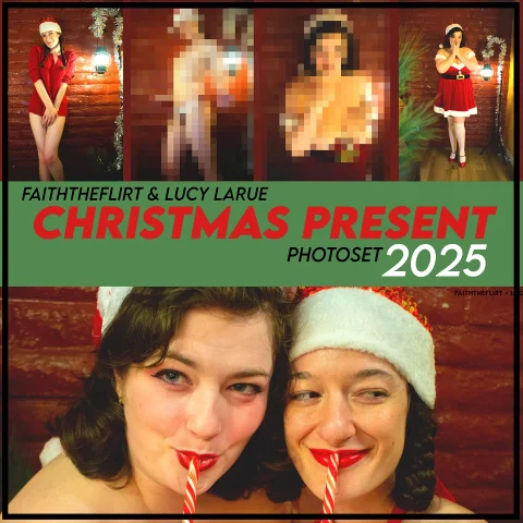 Christmas Present 2025 FaiththeFlirt Lucy LaRue Photoset