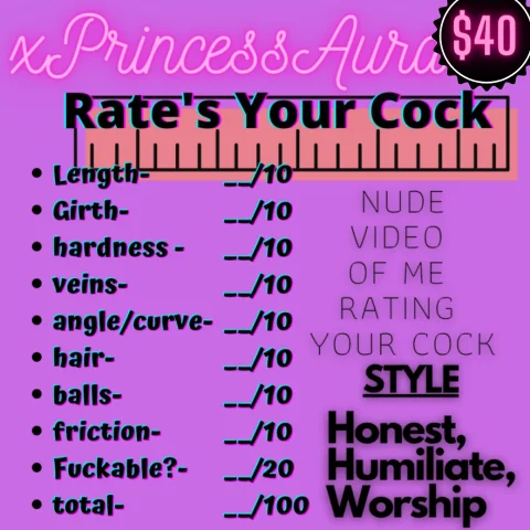 Nude Cock Rating Video -Humiliate, Worship, Honest-