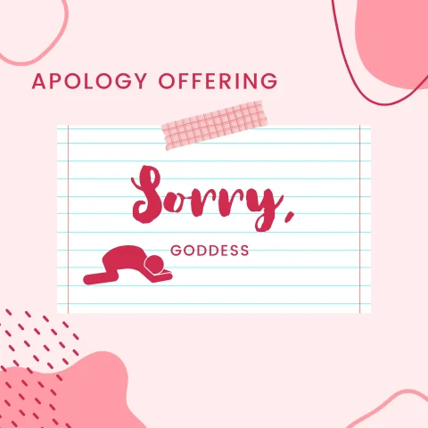 Apology Offering